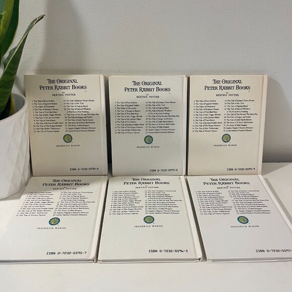 Vintage Beatrix Potter Books - 80's Beatrix Potter - Vintage Kids Books - Books - Picture 2 of 5